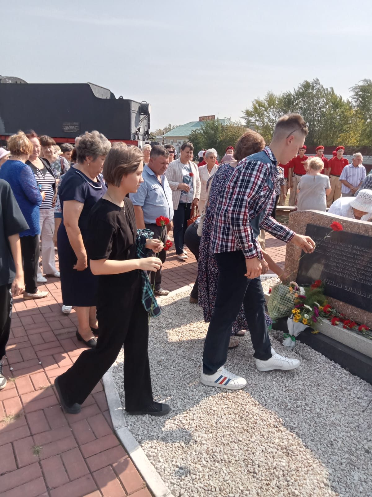 Мероприятие посвящённое памяти воинов Сибирского батальона, погибших 07.09.1941 г. на Карельском фронте..